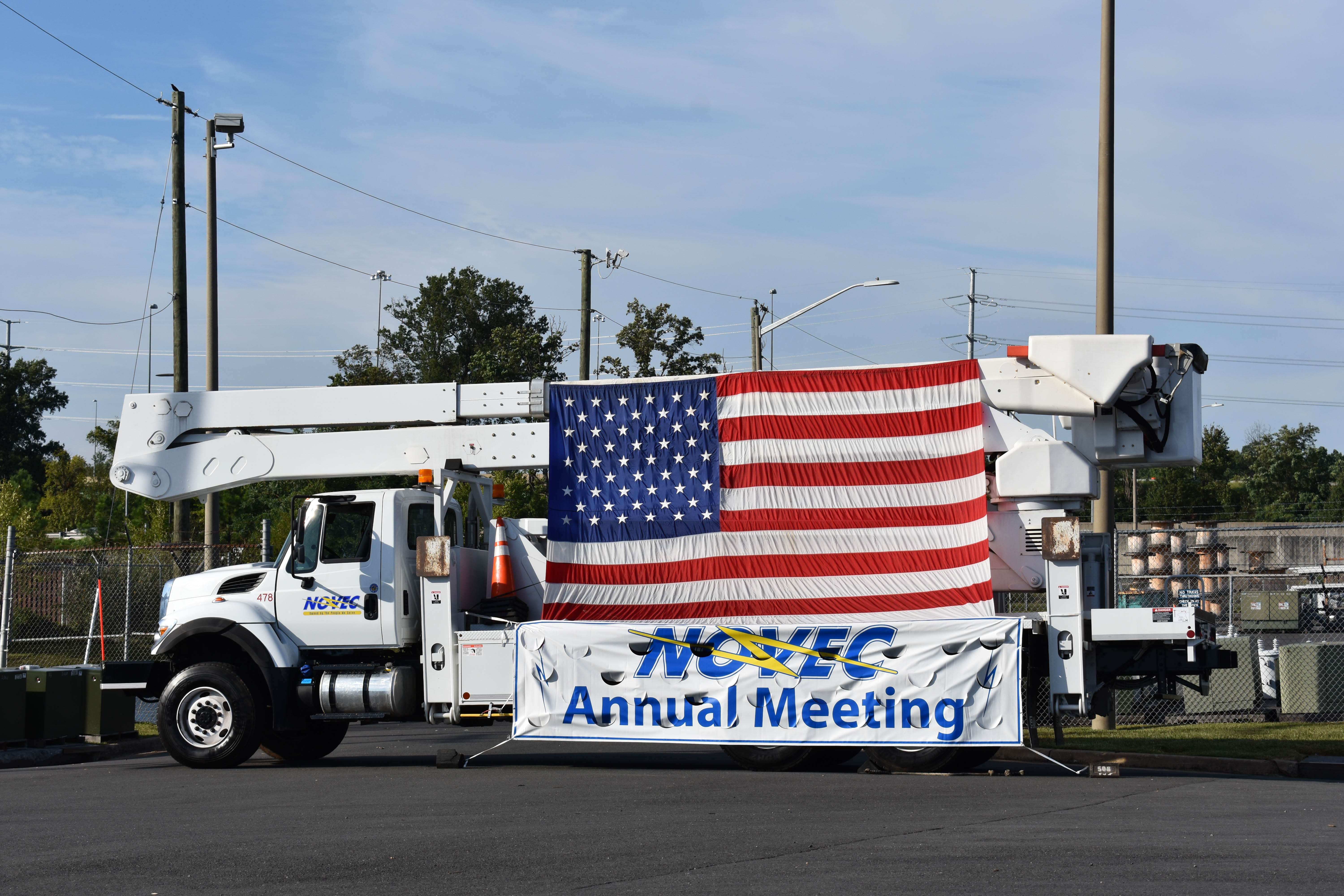 Annual Meeting 2022 Bucket Truck
