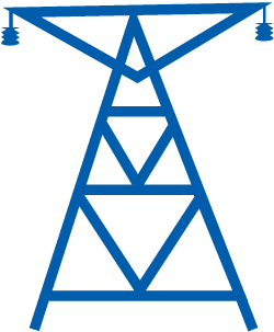 Transmission Line Icon