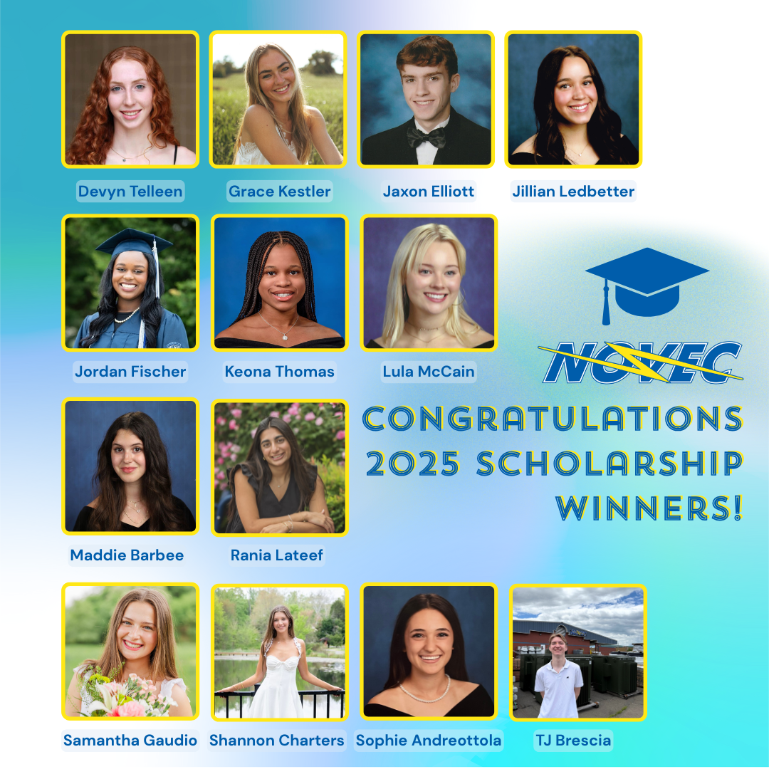 2025 Scholarship Winners 2025 Scholarship Winners Graphic