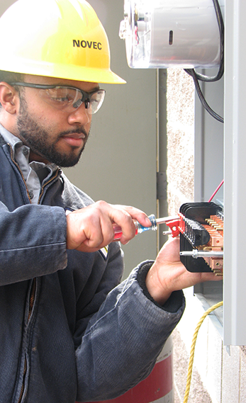 Call Before You Renovate Meter-Technician-Photo